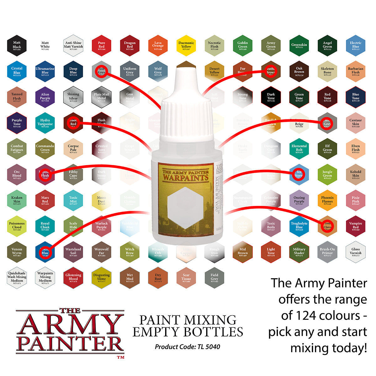 The Army Painter | Paint Mixing | Empty Bottles