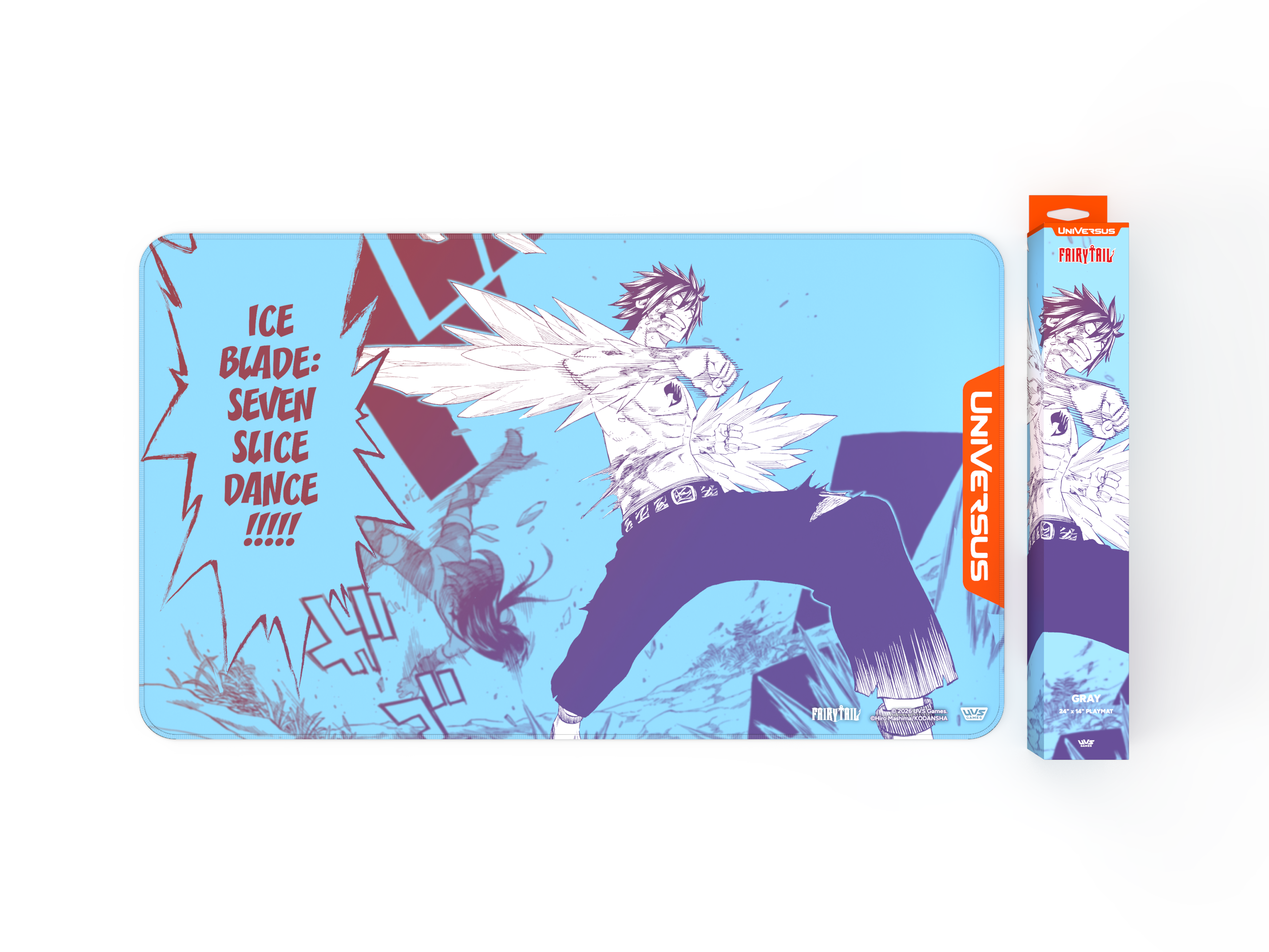 UniVersus TCG | Fairy Tail: All Fired Up! - Gray | Playmat