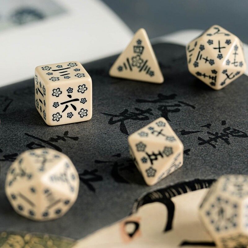 Q Workshop | Last Words Stone | Japanese Dice Set