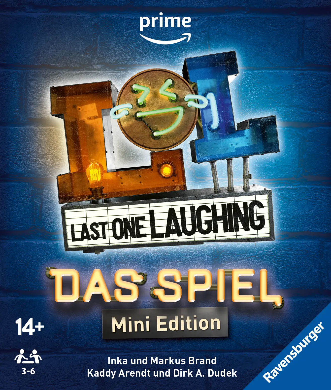Ravensburger | Last one Laughing Das Spiel Mini Edition | Partyspiel