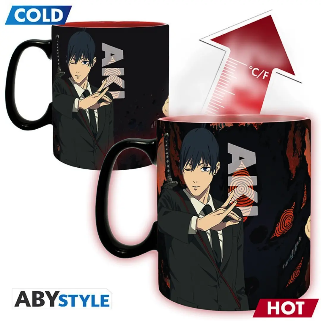 Abysse: Chainsaw Man - Denji & Aki Heat Change Mug (460ml)