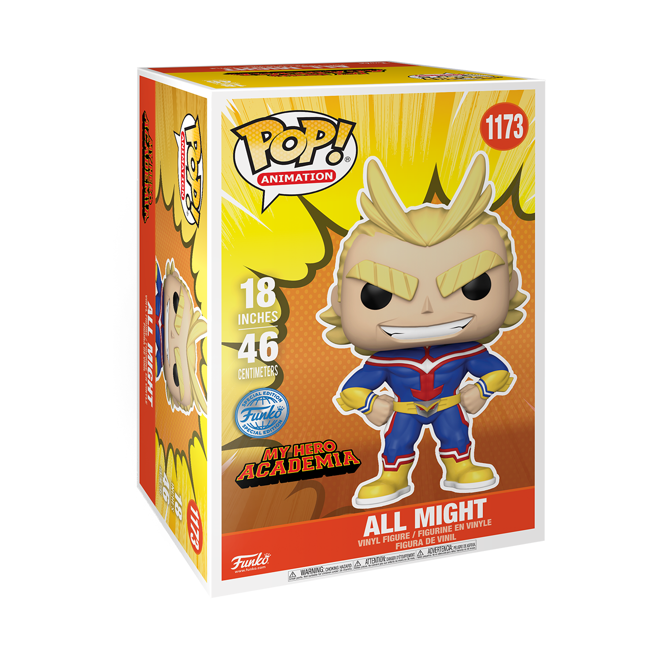 POP! Animation: All Might - My Hero Academia (Mega Sized)