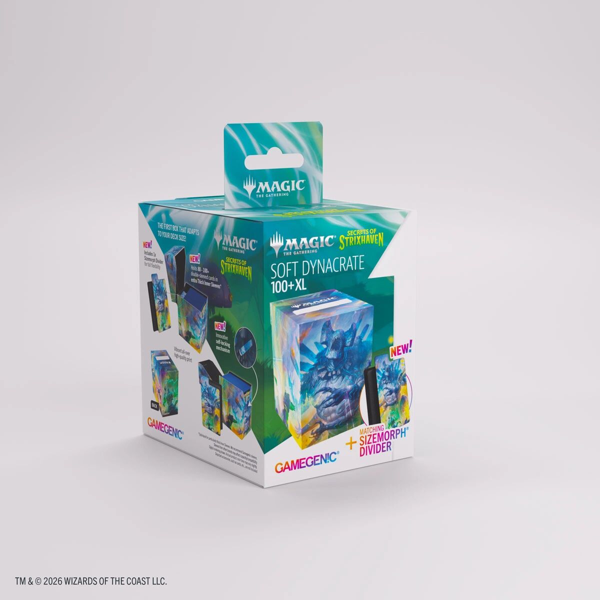 Gamegenic | Secrets of Strixhaven |  Soft Dynacrate 100+ XL Deckbox