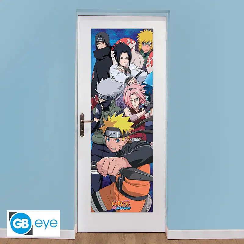 Naruto Shippuden | Door Poster (53 x 158cm) Group | Poster