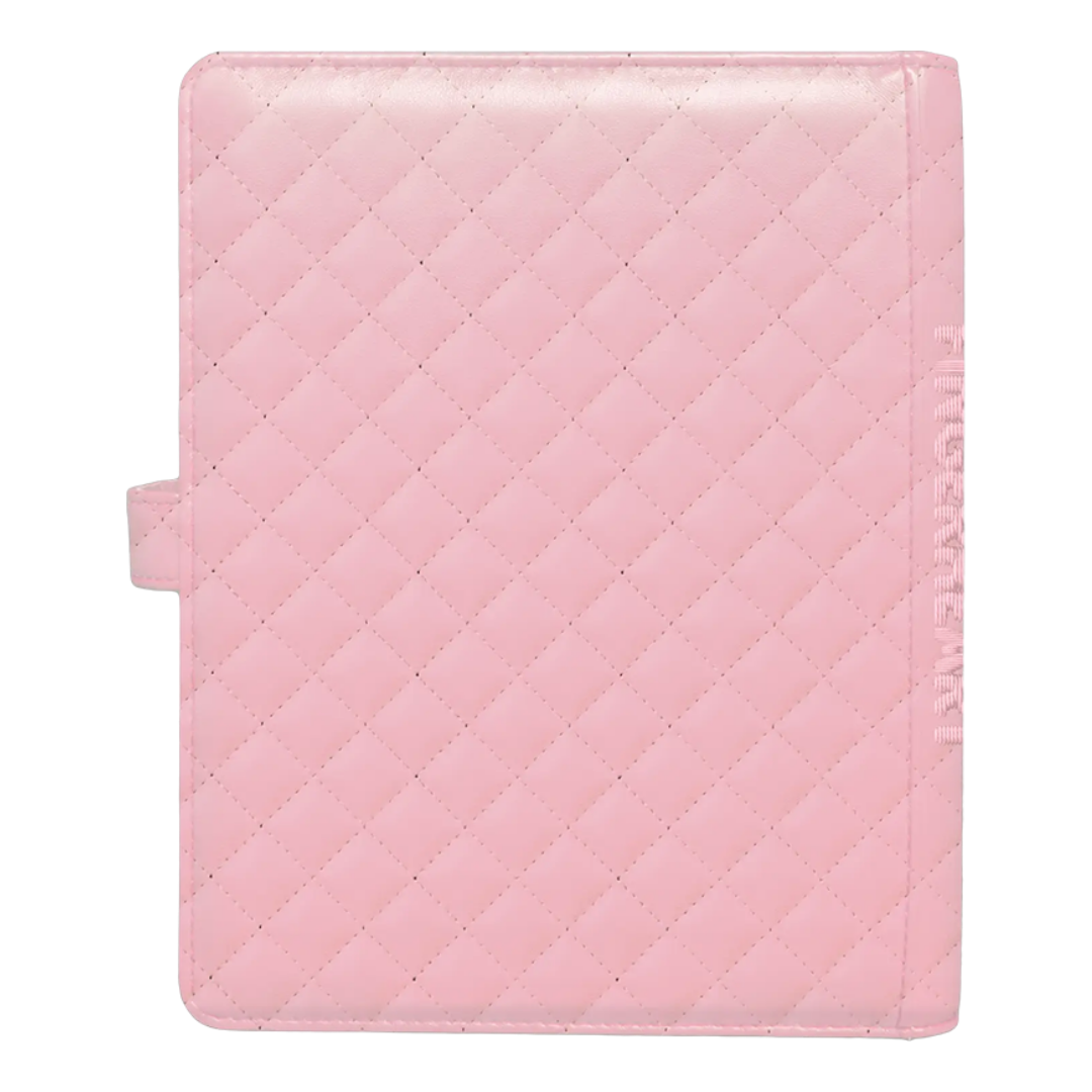 Ultra Pro | Fingerheart Blush | 4-Pocket Poploader Premium Snap Binder