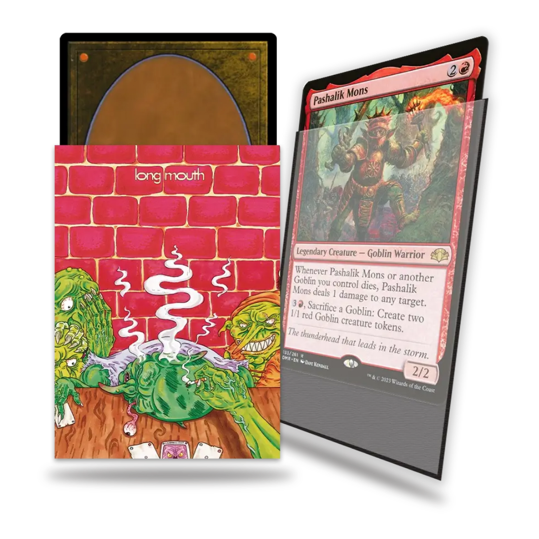 long mouth | Burnd Sleeves | Standard Size