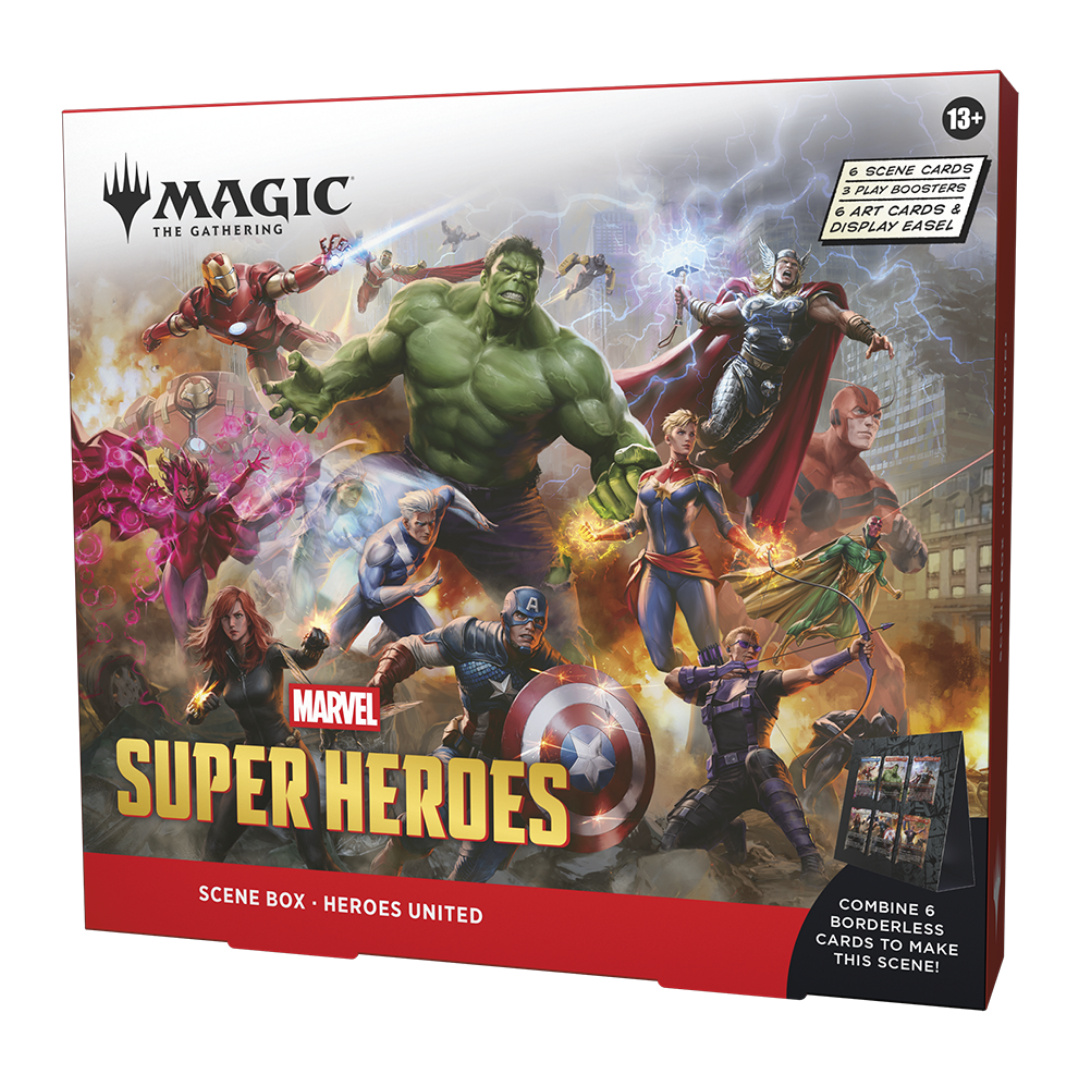 Magic: The Gathering | Marvel Super Heroes | Scene Boxes (4) (EN)