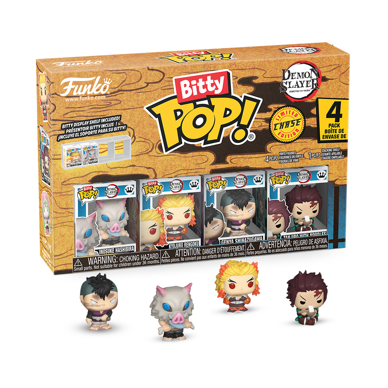 Bitty POP 4-Pack | Inosuke | Demon Slayer