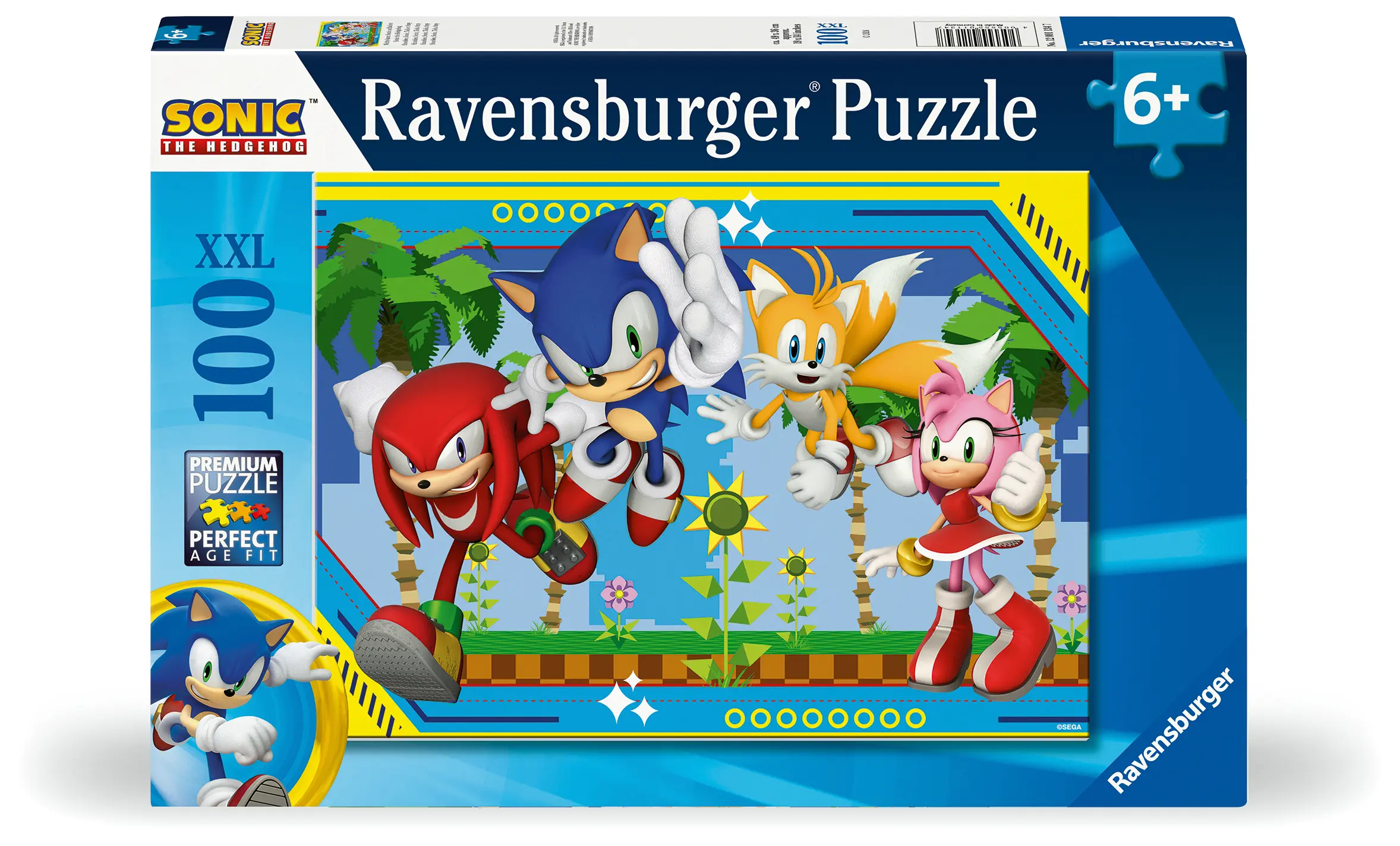 Ravensbuger | Sonic kann nichts aufhalten | 100 Teile Puzzle