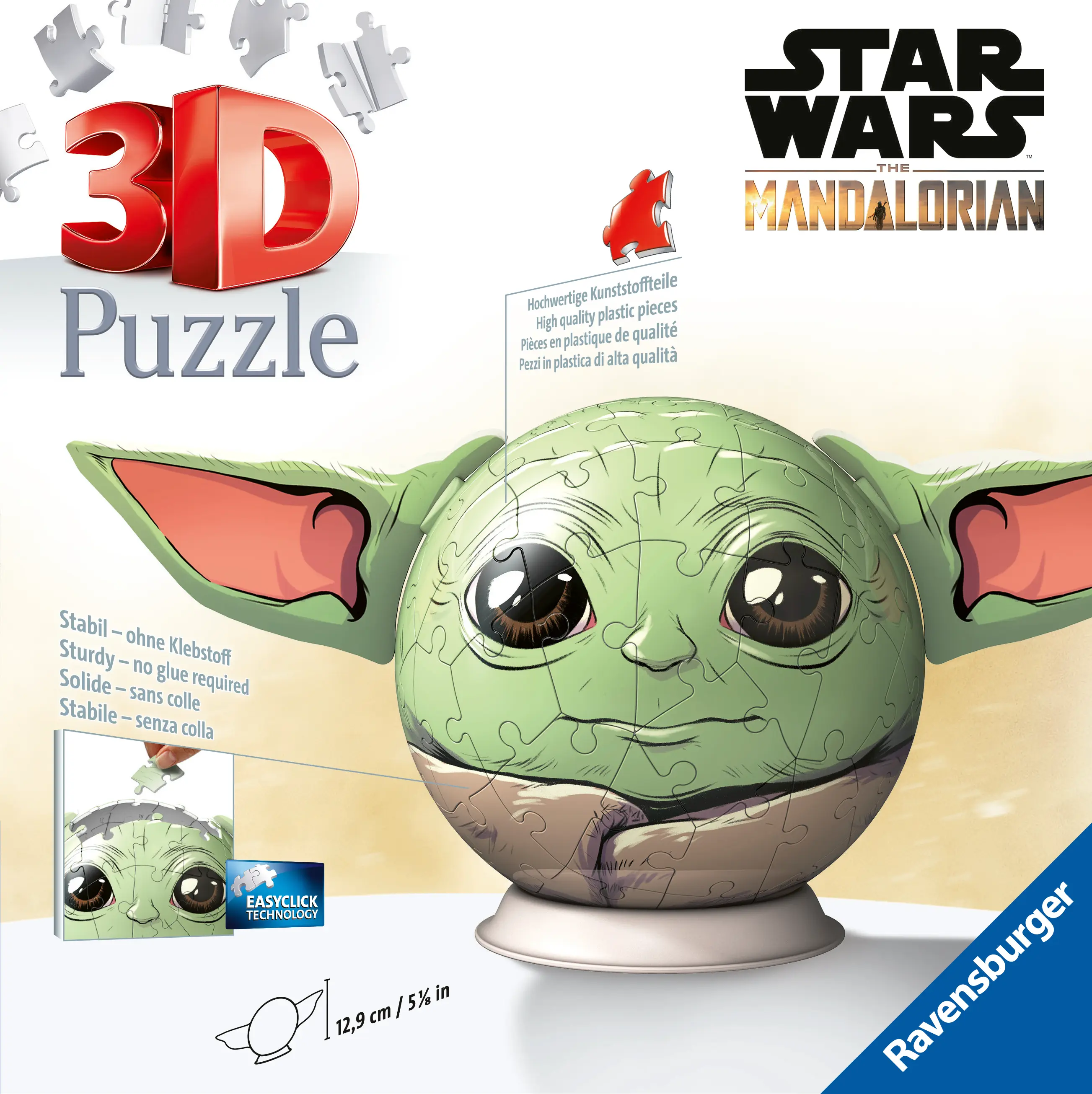 Ravensburger | The Mandalorian Grogu | 3D Puzzleball