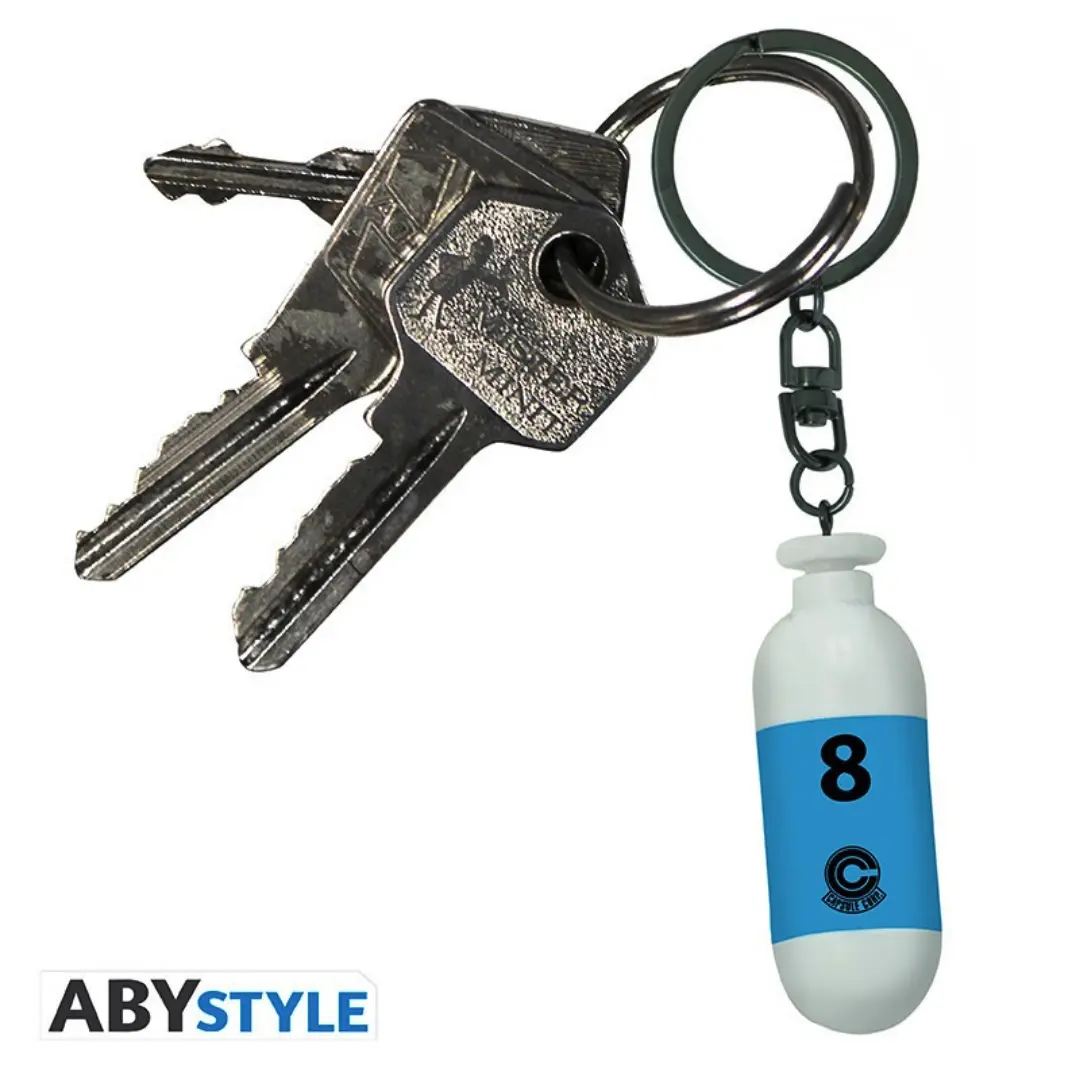 Abysse | Dragon Ball | Blue Capsule 3D Keychain