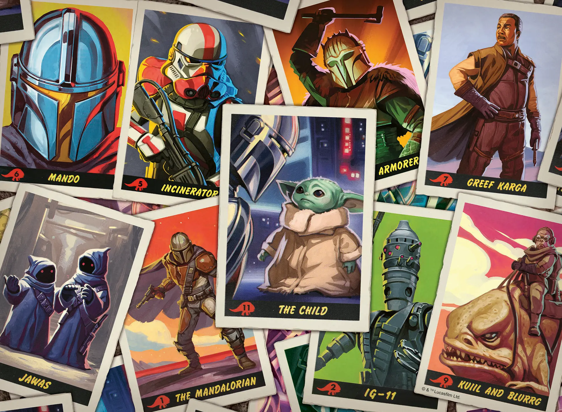 Ravensburger | The Mandalorian Auf der Suche nach dem Kind | 500 Teile Puzzle