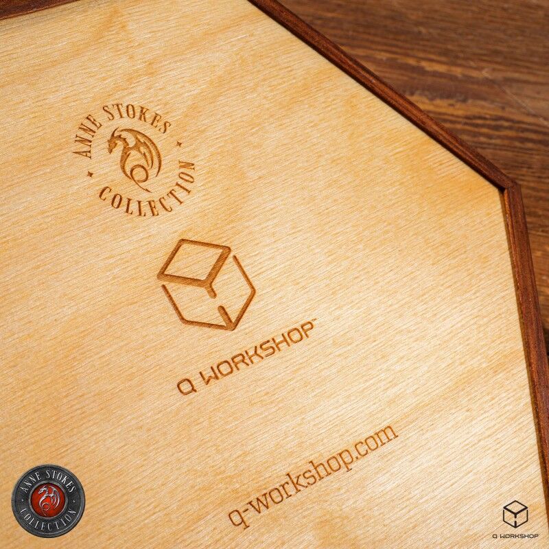 Q Workshop | Night Forest | Anne Stokes Dice Tray