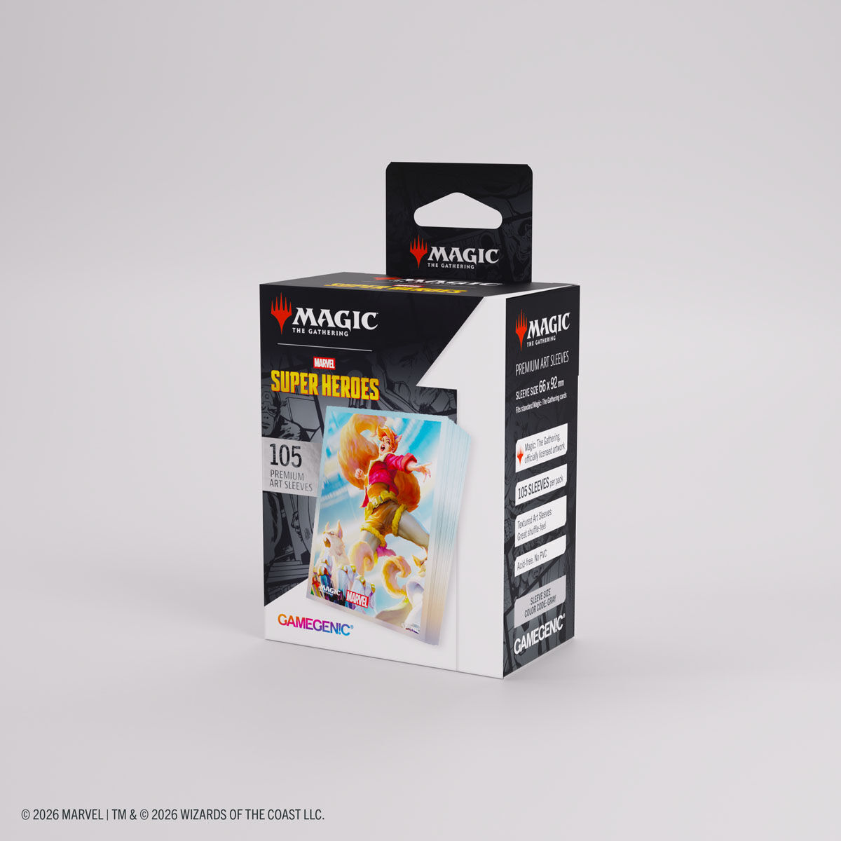 Gamegenic | Marvel Super Heroes - Go Nuts! | Premium Art Sleeves