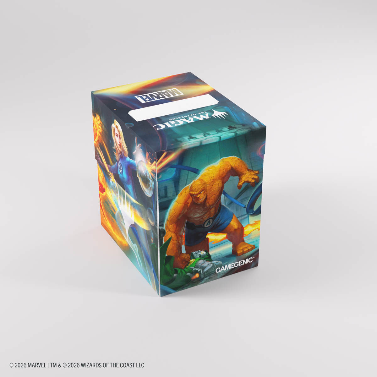 Gamegenic | Marvel Super Heroes - Fantastic 4 Unleashed | Deckbox Soft Dyna100+ XL