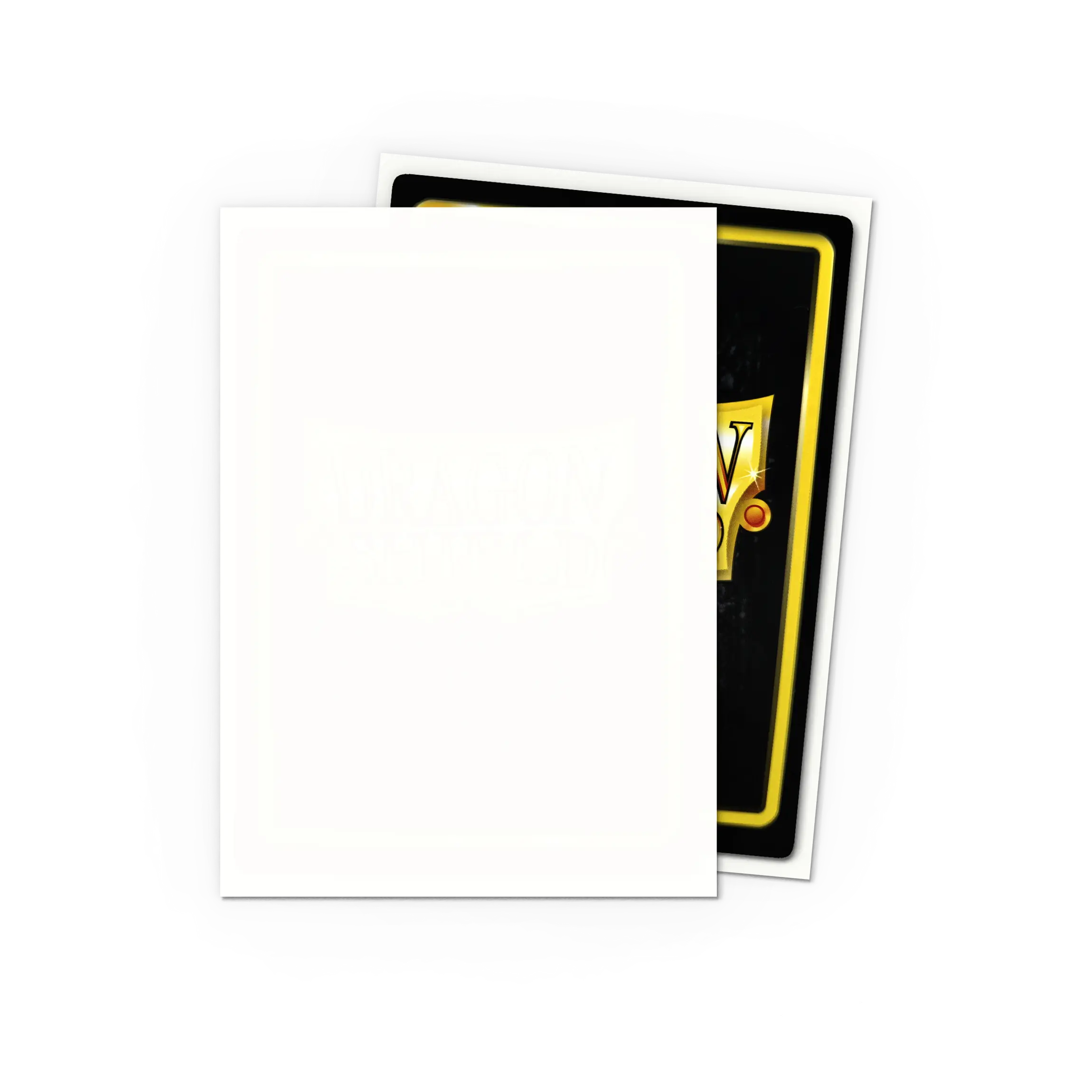 Dragon Shield: White - Classic Sleeves - Japanese Size