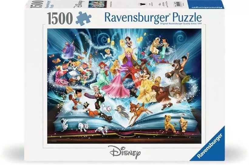 Ravensburger | Disney´s magisches Märchenbuch | 1500 Teile Puzzle