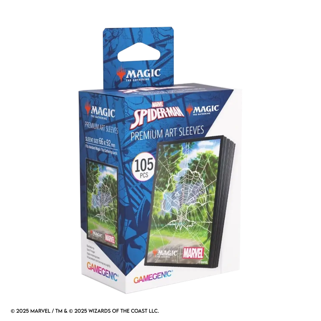 Gamegenic X Magic: The Gathering - Spider-Man / Forest - Premium Art Sleeves (105 Stück)