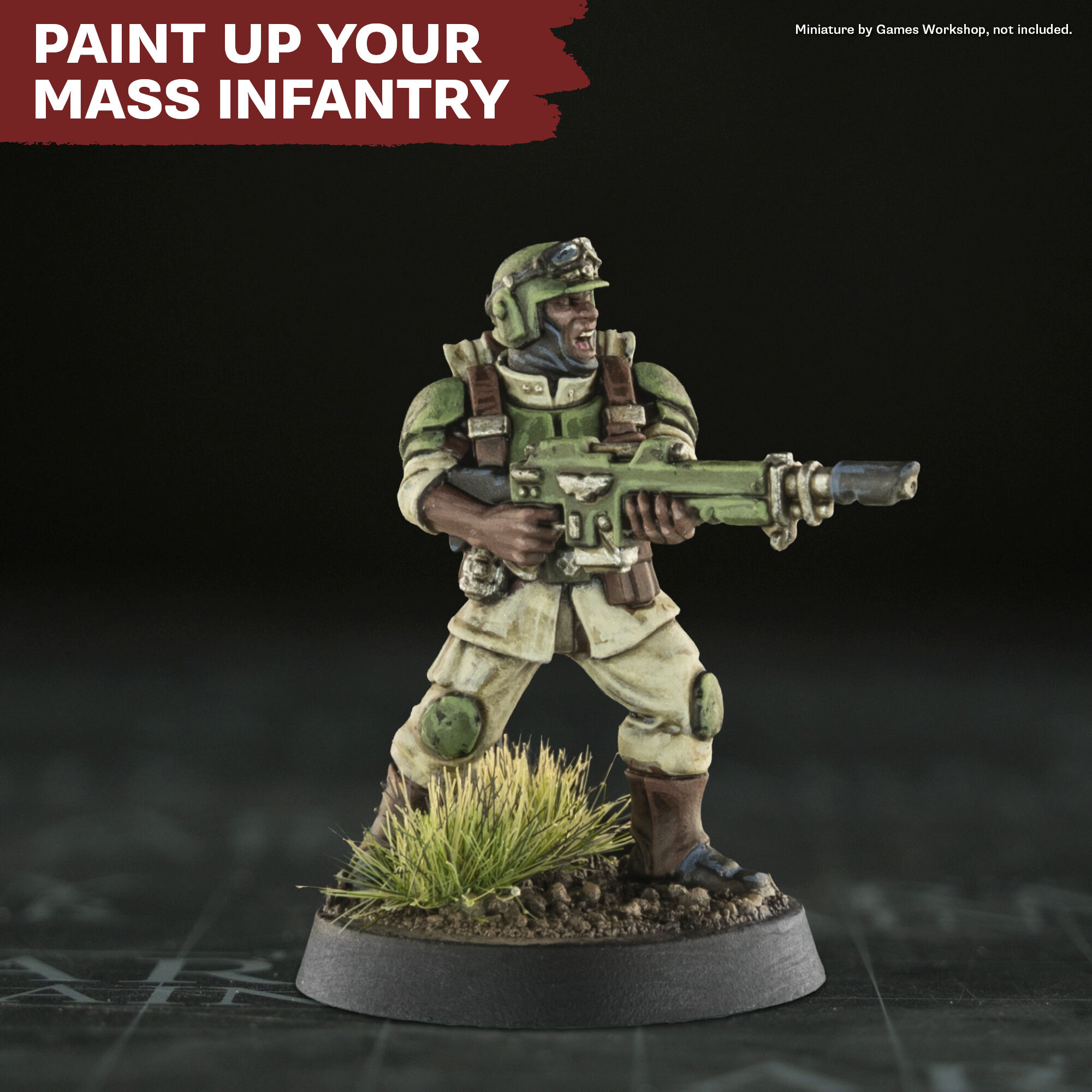 The Army Painter | Field Gear Green | Combat Se7ens: Army Paint Set