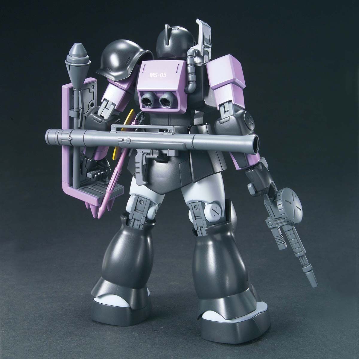 Bandai | HGUC MS-05B Zaku I Black Tri-stars | Mobile Suit Gundam (1/144)