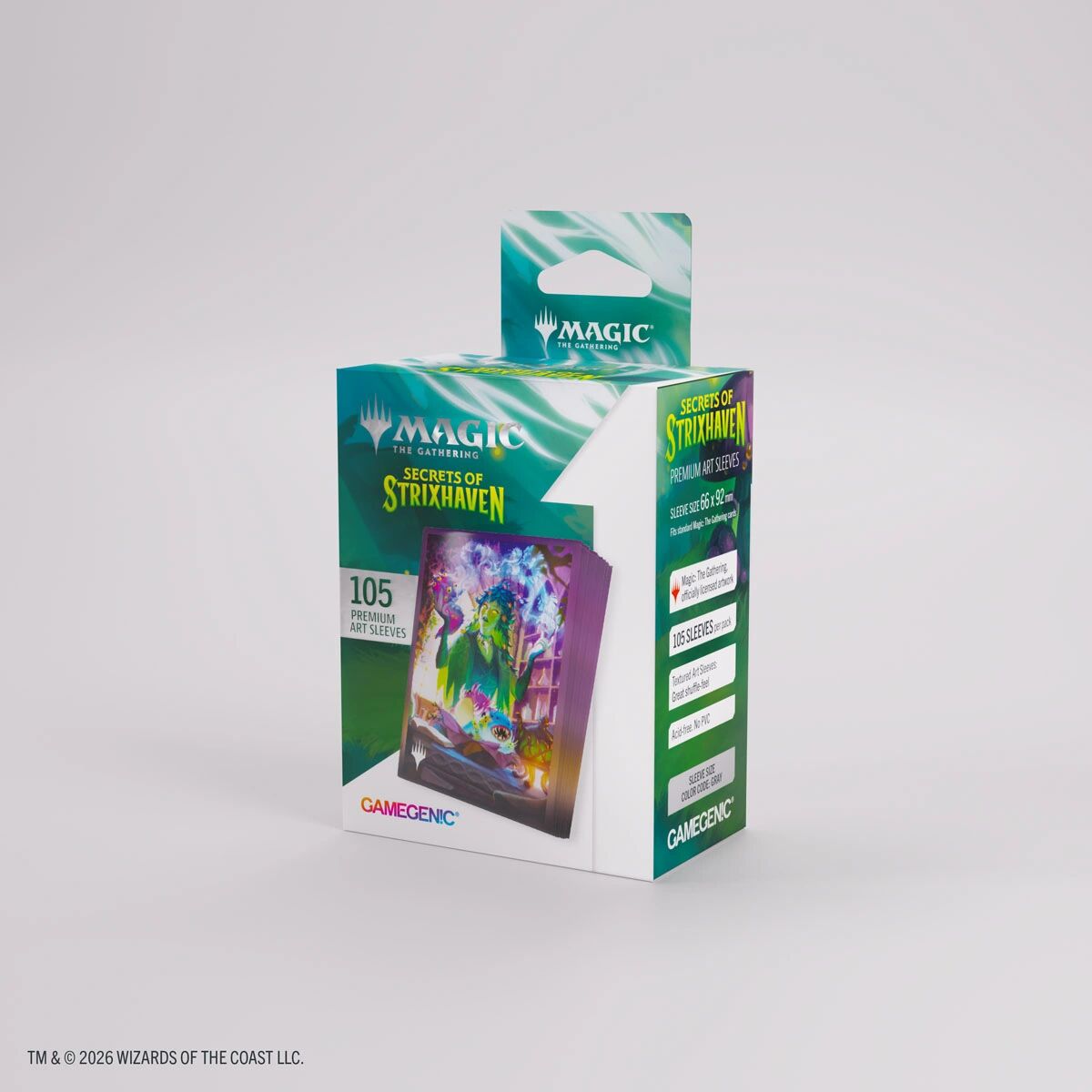 Gamegenic | Secrets of Strixhaven - Dina, Essence Brewer | Premium Art Sleeves