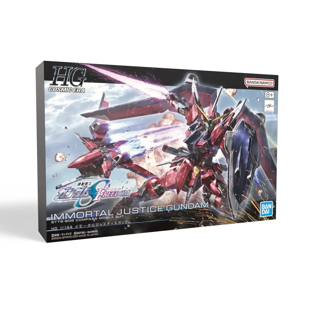 Bandai: HG Immortal Justice Gundam – Mobile Suit Gundam SEED Freedom (1/144)