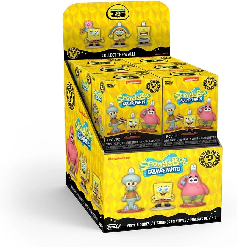 Mystery Minis | 25th Anniversary (12pc) | Spongebob