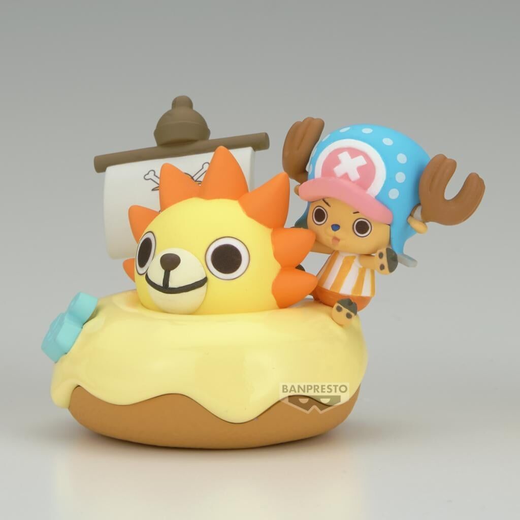 Banpresto | Chopper, Bepo & Pirate Ship Paldolce Collection (5cm) (B) | One Piece