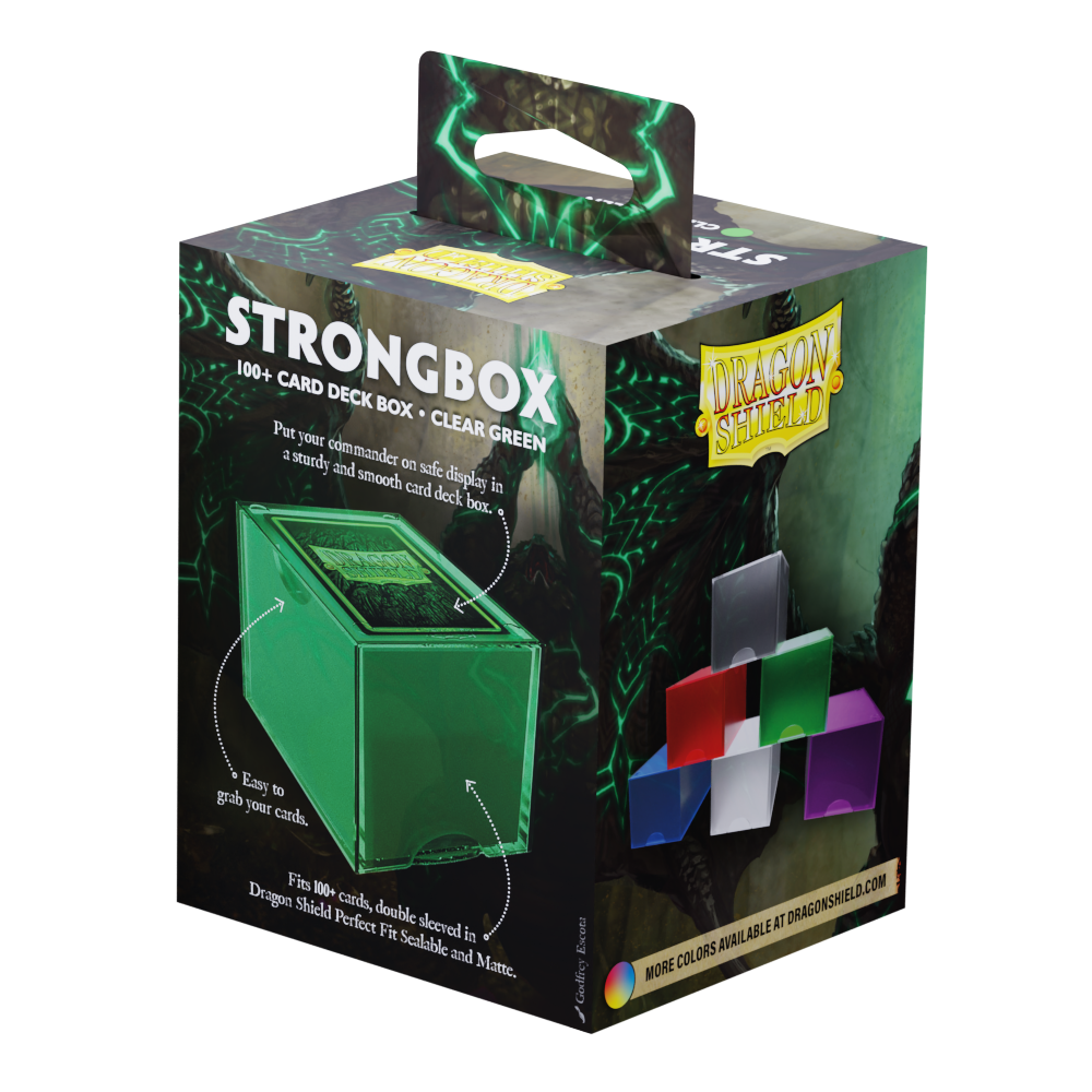 Dragon Shield | Clear Green | Strongbox