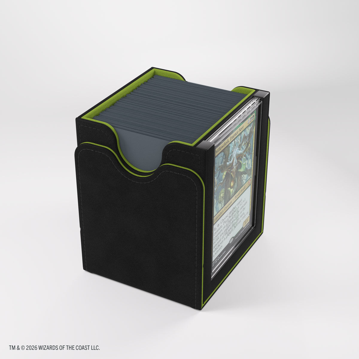 Gamegenic | Secrets of Strixhaven - Schwarz/Grün | Deckbox Squire Plus100+ XL