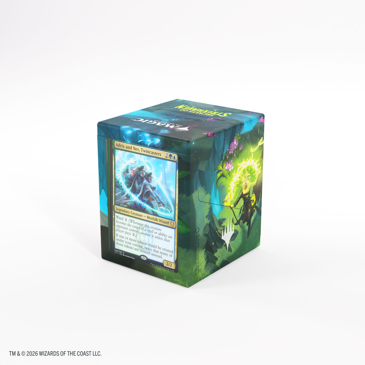 Gamegenic | Secrets of Strixhaven - Bastion | Deckbox 100+ XL - IC2