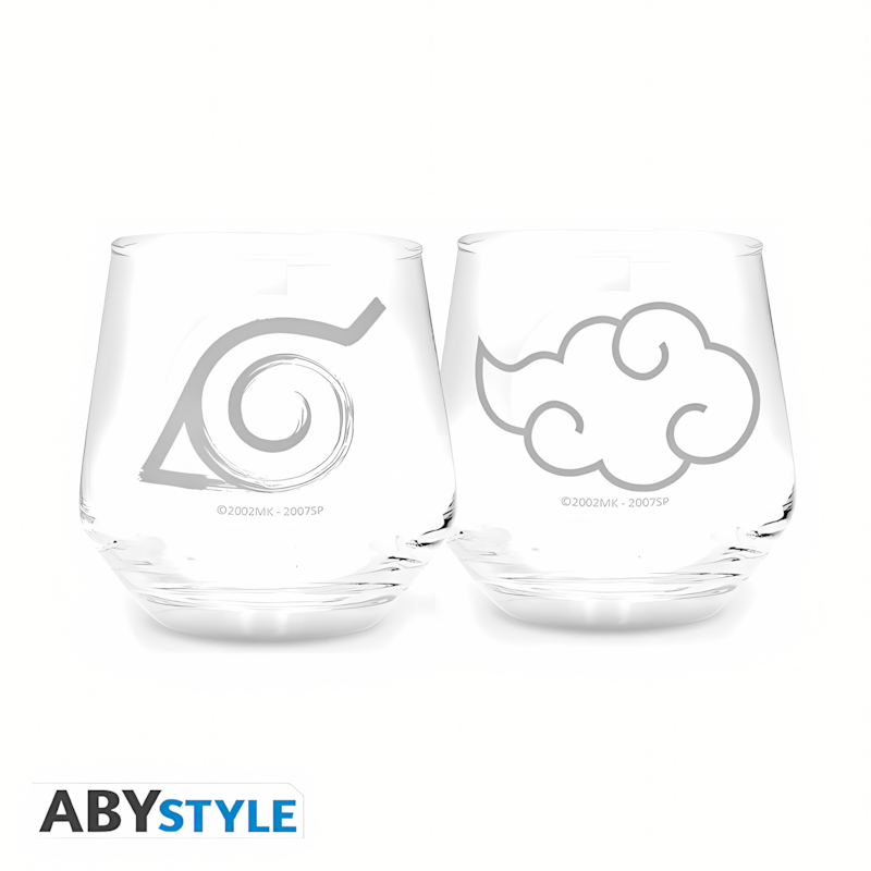 Naruto Shippuden | Konoha & Akatsuki | Glass Set