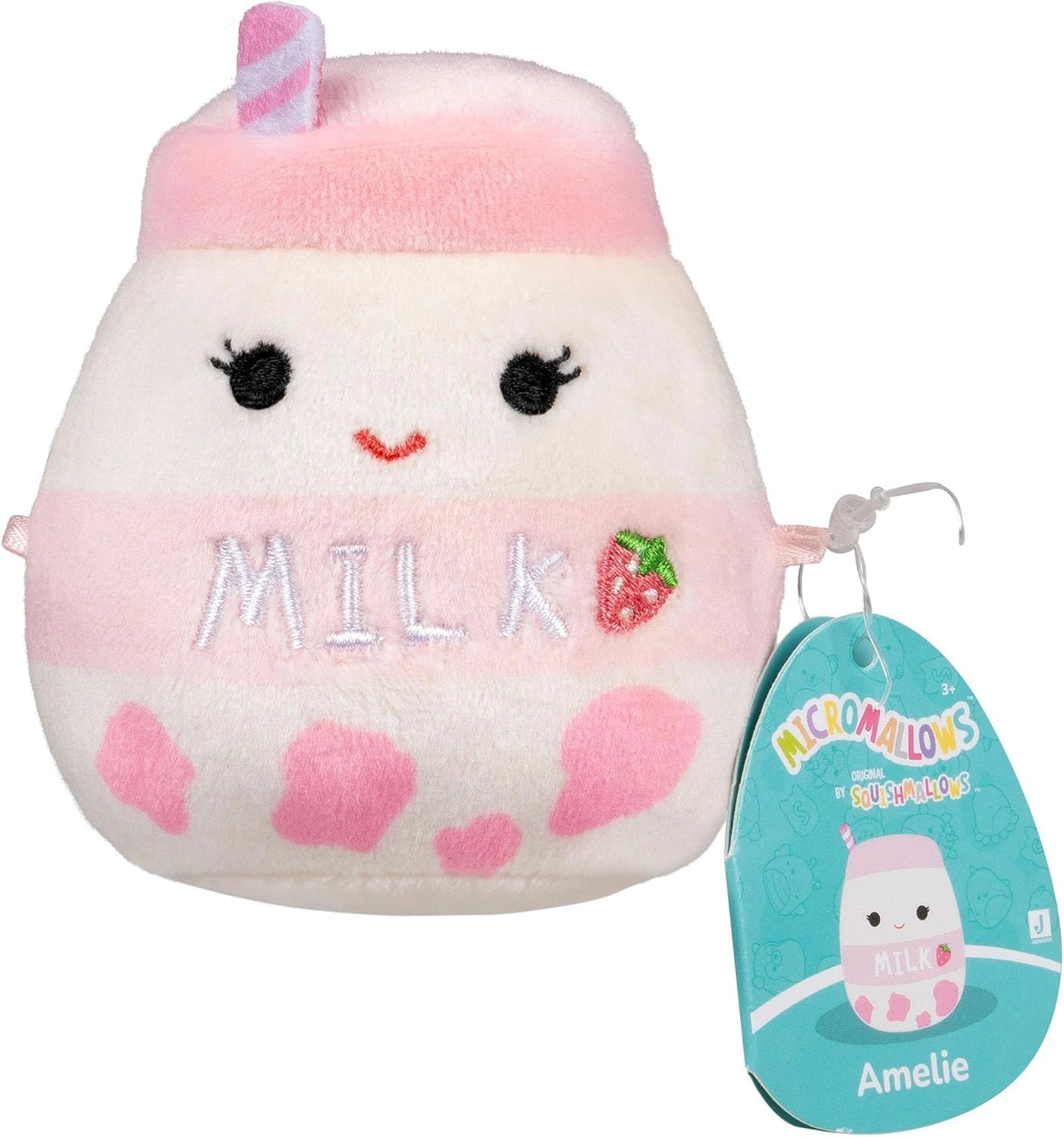 Jazwares | Squishmallows Micromallows Set Ingred, Amelie & Daisuke - 3er Set Plush 6cm
