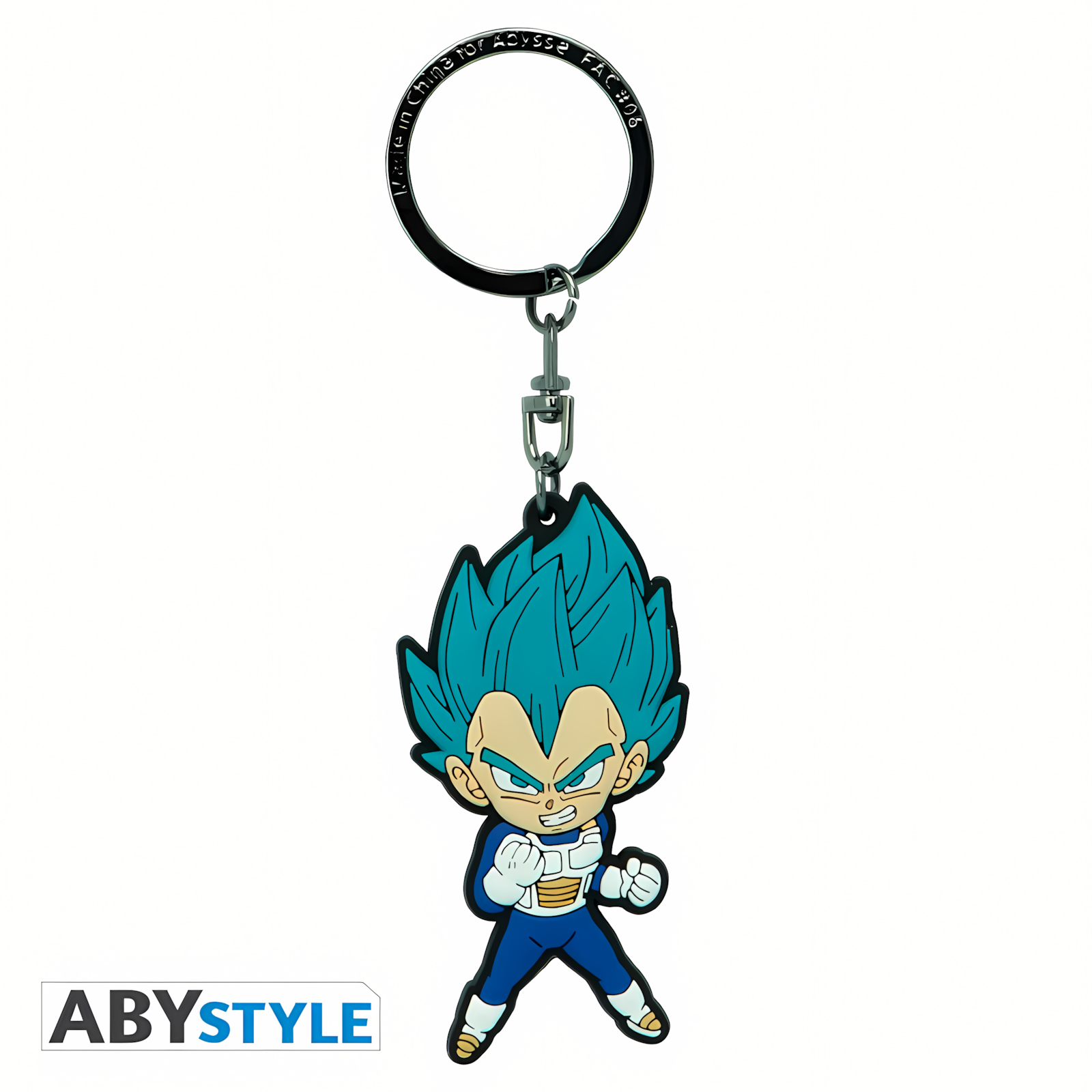 Dragon Ball Super - PVC Keychain - Vegeta Saiyan Blue