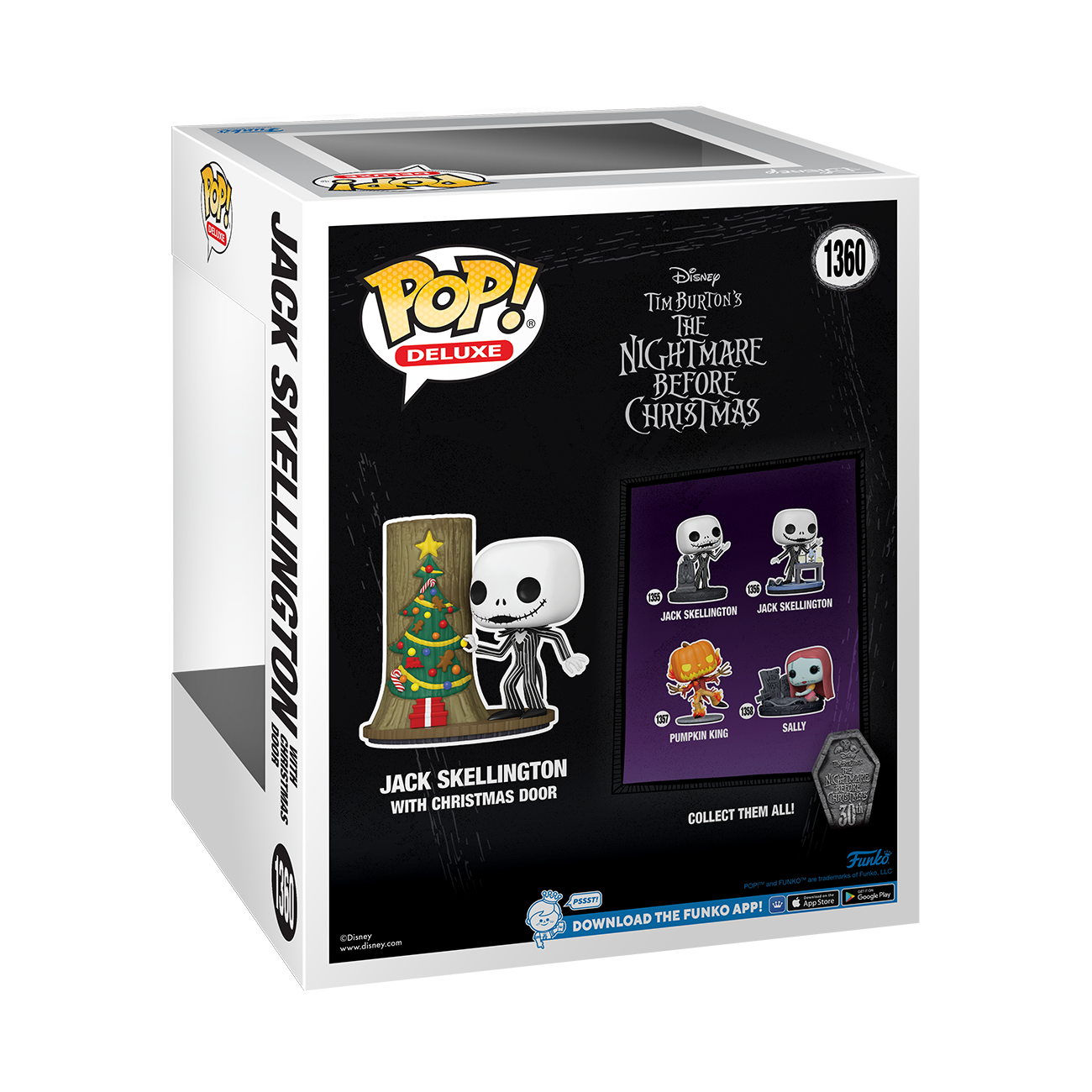 POP! Disney: Jack Skellington & Zero with Tree (30th Anniversary) - The Nightmare Before Christmas