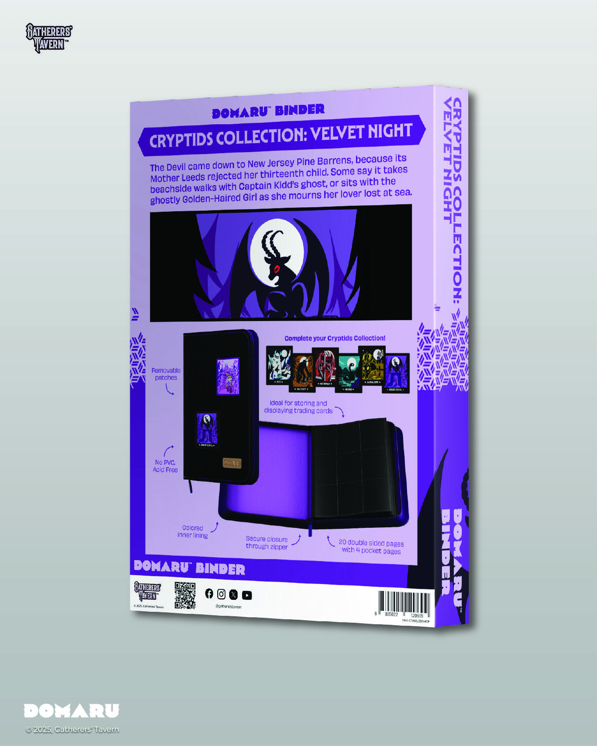Gatherers' Tavern | Velvet Night Deco Patch DOMARU | Binder 9-Pocket