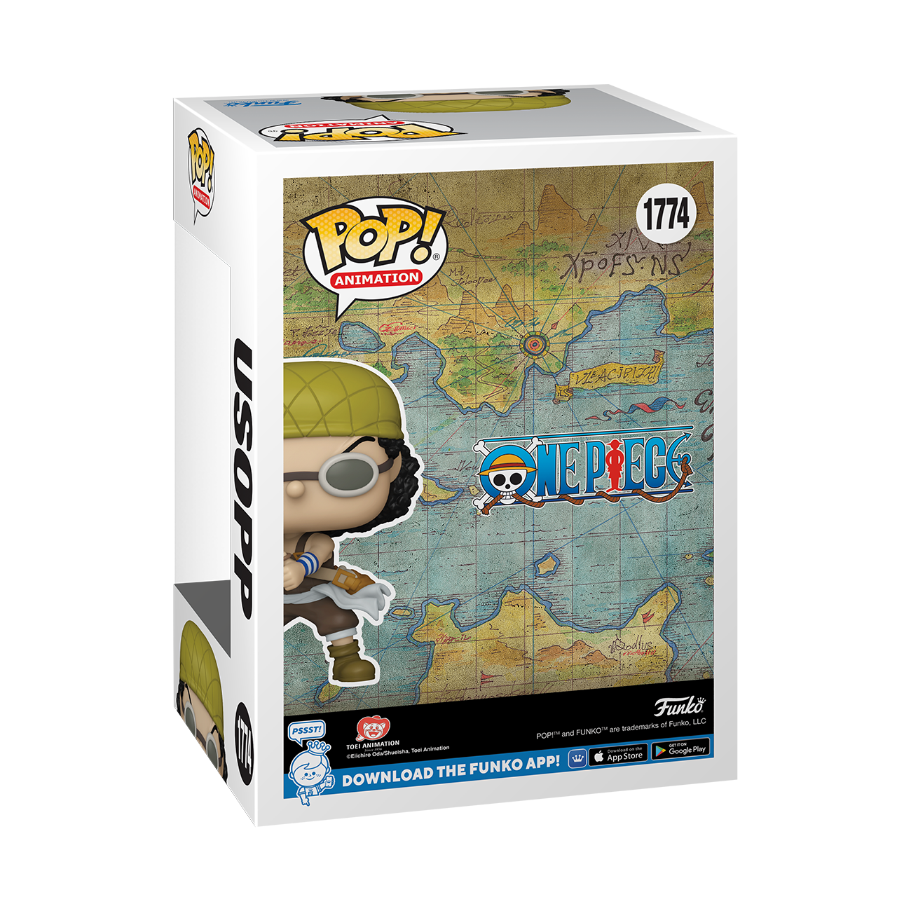 POP! Animation: Usopp with Rubber Band - One Piece