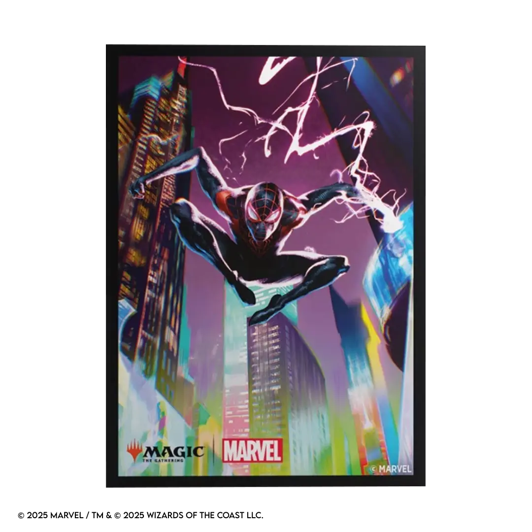 Gamegenic | Magic: The Gathering - Spider-Man / Miles Morales | Premium Art Sleeves (105 Stück)