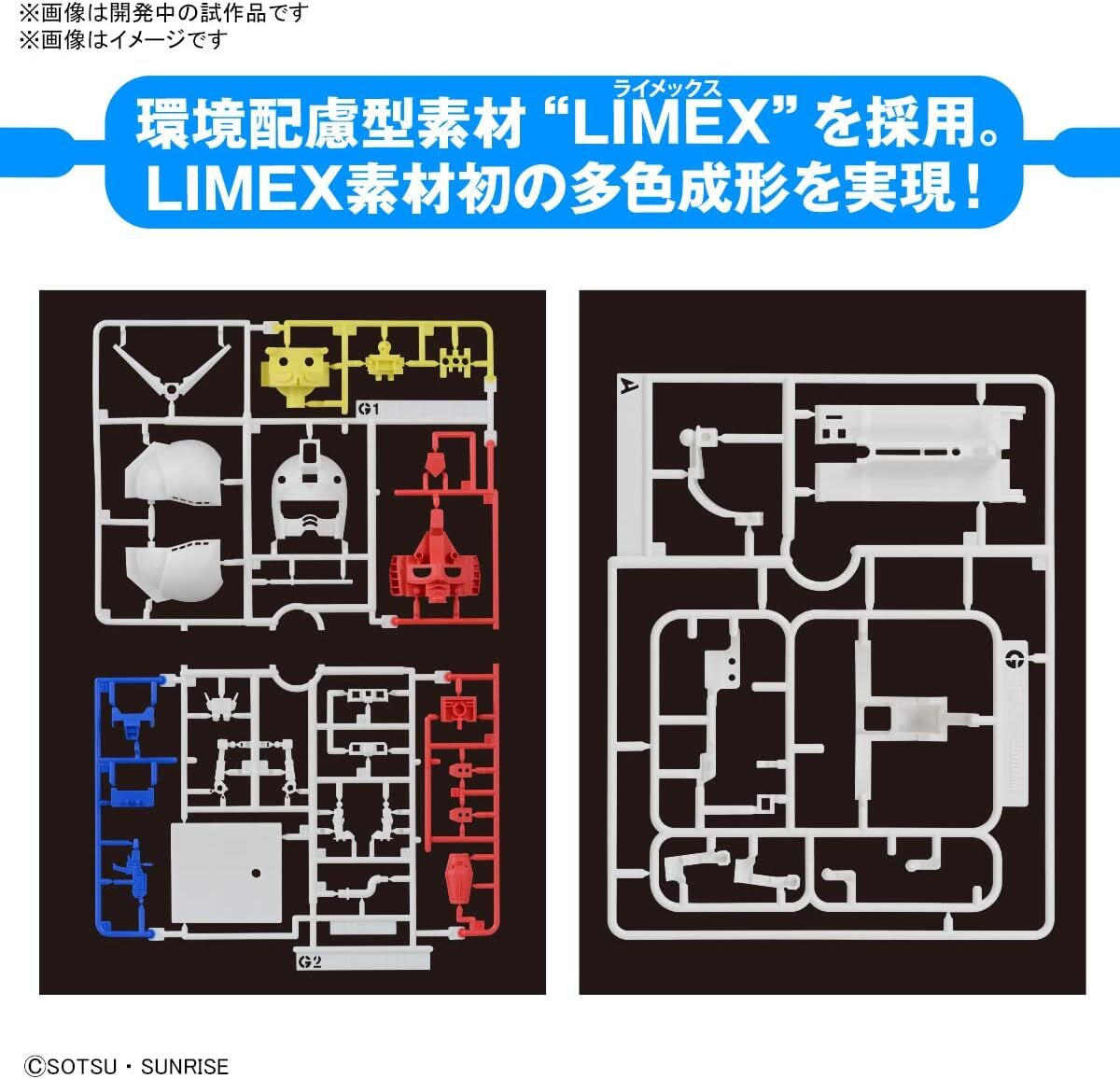 Bandai | 1/1 Gunpla-Kun Dx Set (with Runner Ver. Recreation Parts) | Mobile Suit Gundam (8cm)
