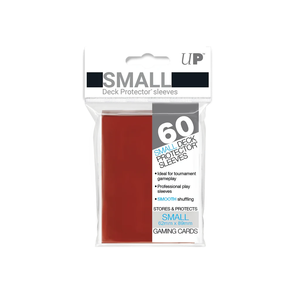 Ultra Pro - Pro-Gloss Small Deck Protector Sleeves - 60ct Red