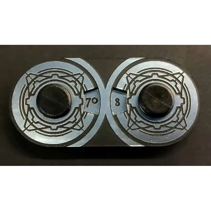 Kraken Wargames | Rundenzähler 100 | Silber