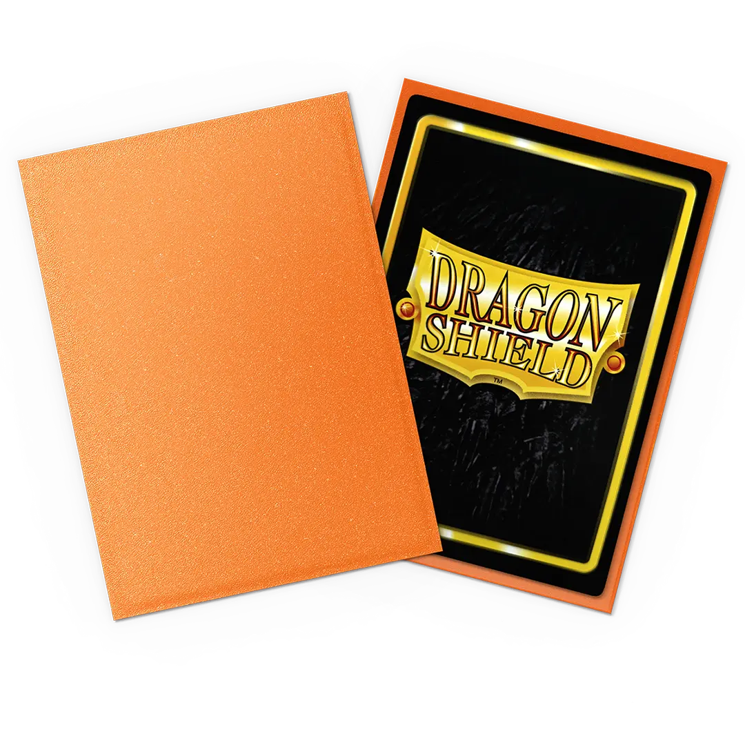Dragon Shield: Amber - Matte Sleeves - Standard Size