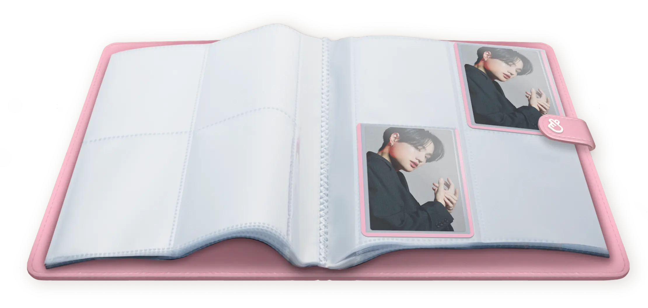 Ultra Pro | Fingerheart Blush Snap Binder | for POPLOADER