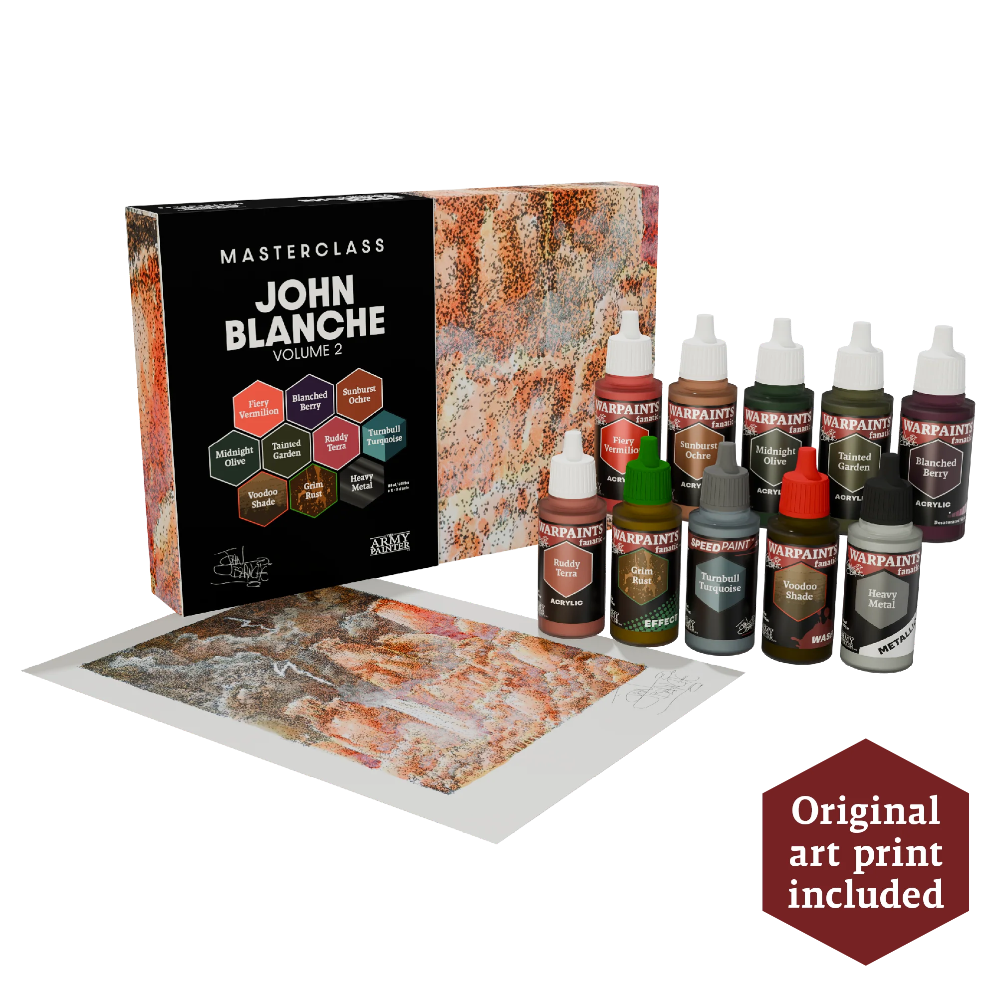 The Army Painter - John Blanche Volume 2 - Masterclass Paint Set