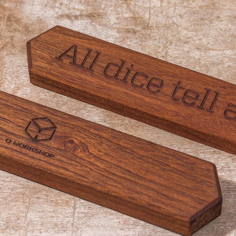 Q Workshop | Sapelli | All Dice Box