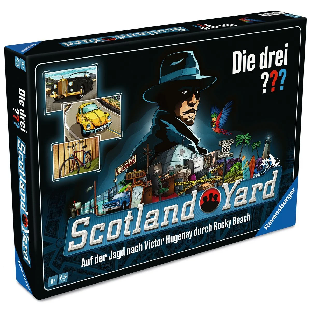 Ravensburger | Die drei ??? Scotland Yard | Gesellschaftsspiel & Brettspiel