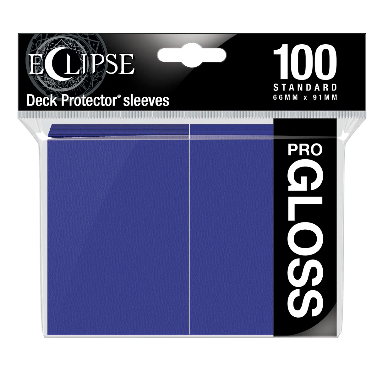 Ultra Pro: Eclipse Gloss Standard Sleeves - Royal Purple