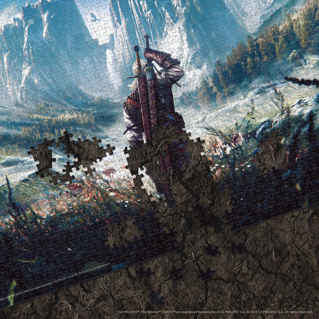 Usaopoly | The Witcher - Skellige | 1000 Teile Puzzle