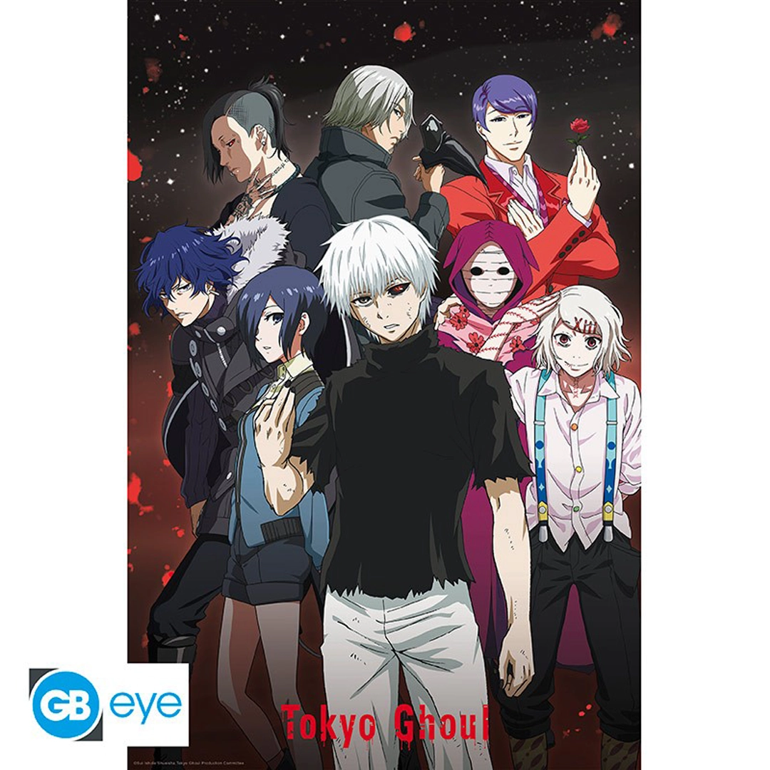 Tokyo Ghoul | Maxi Poster (91,5 x 61cm) Group | Poster