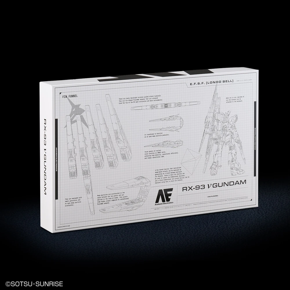 Bandai | PG Unleashed ν Gundam | Mobile Suit Gundam: Char's Counterattack (1/60)